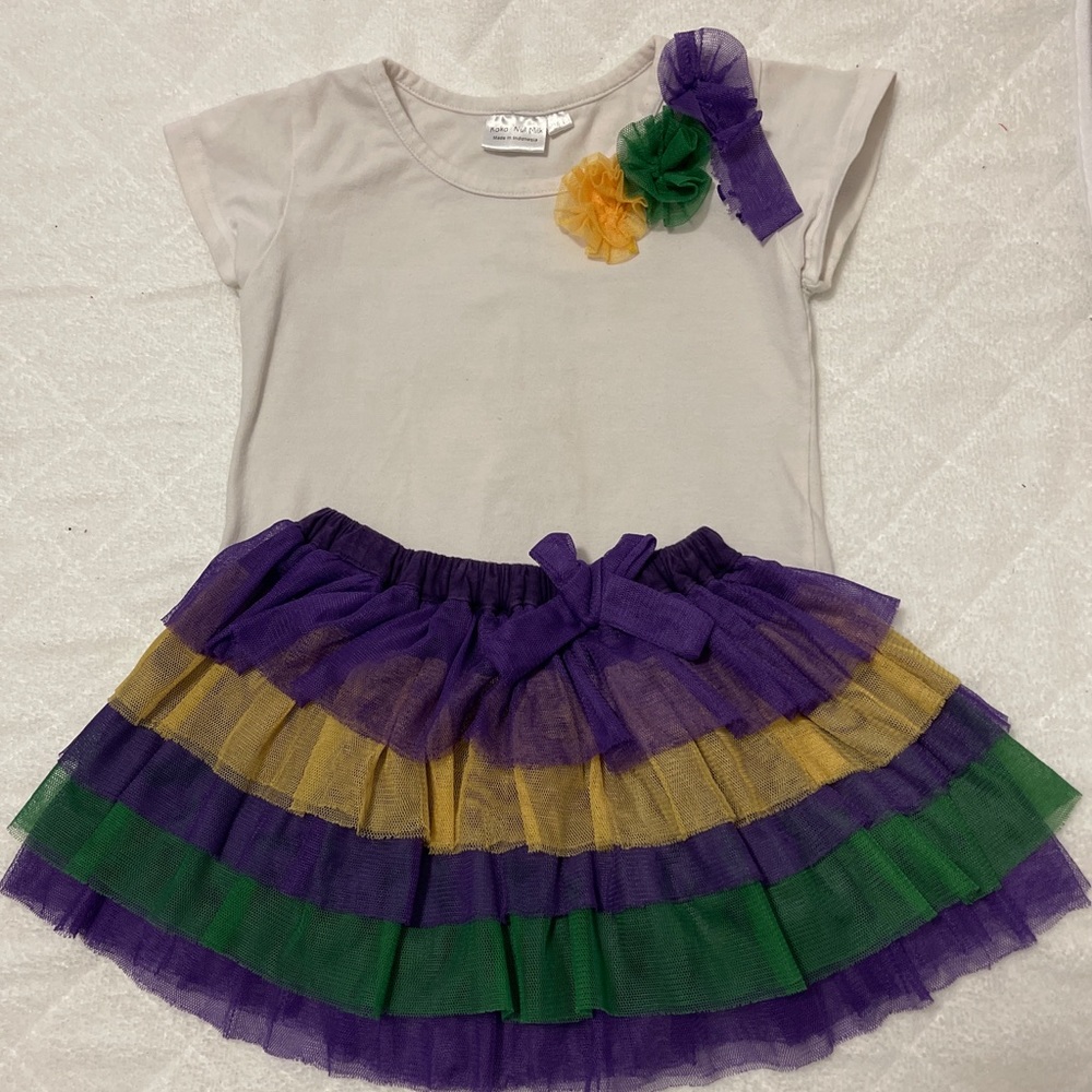 Koko-Nut milk baby girl set.